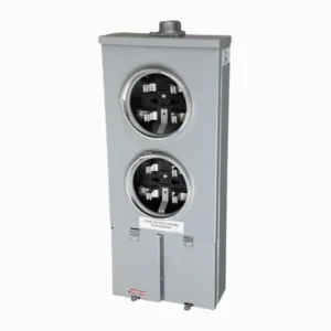 Base para Medidor Doble 100A CH CHM2100MR3