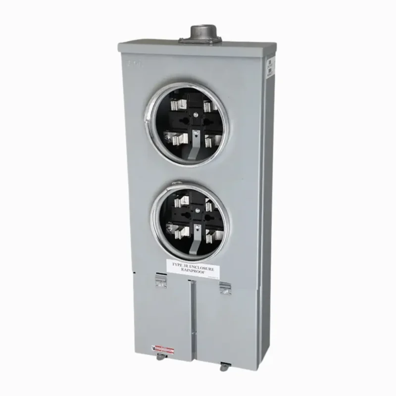 Base para Medidor Doble 100A CH CHM2100MR3