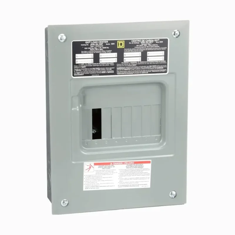 Centro de Carga QO 8 Espacios Square D QO816L100F 1 Centro de Carga QO 8 Espacios Square D QO816L100F