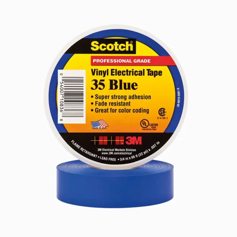 Cinta Aislante 3M Scotch 35 Azul Cinta Aislante 3M Scotch 35 Azul