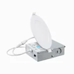 Panel LED slim 4 pulgadas 5CCT Zolu Lighting ECOZ9W4SP5CCT-WH