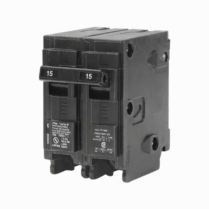 breaker 15A 2 polos Siemens Q215