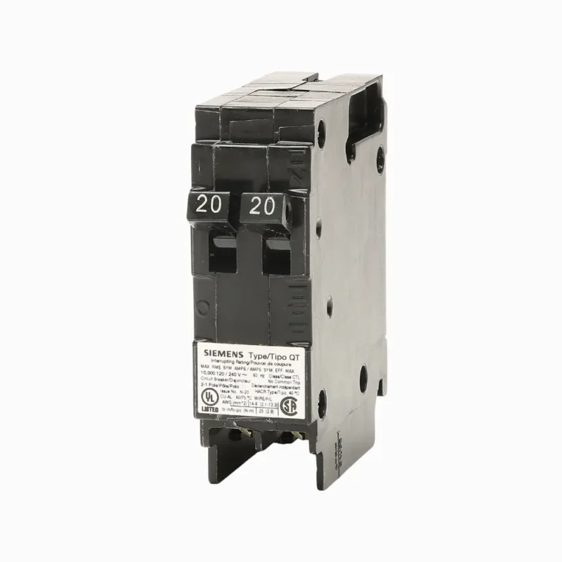 breaker duplex 20A Siemens Q2020 1x20 + 1x20