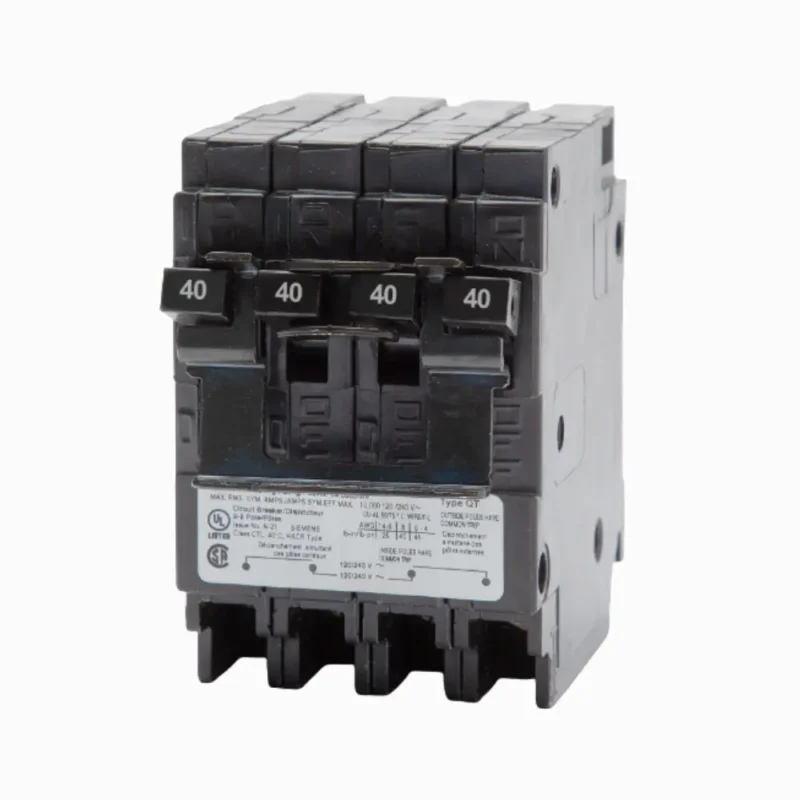 breaker quadplex 40A Siemens Q24040CT2