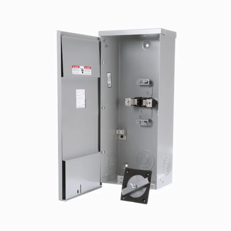 centro carga exterior Siemens 200A 2 espacios NEMA 3R