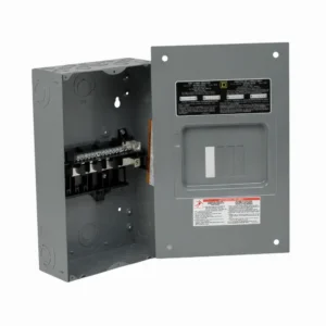 centro de carga QO 4 espacios Square D modelo QO148L125GF