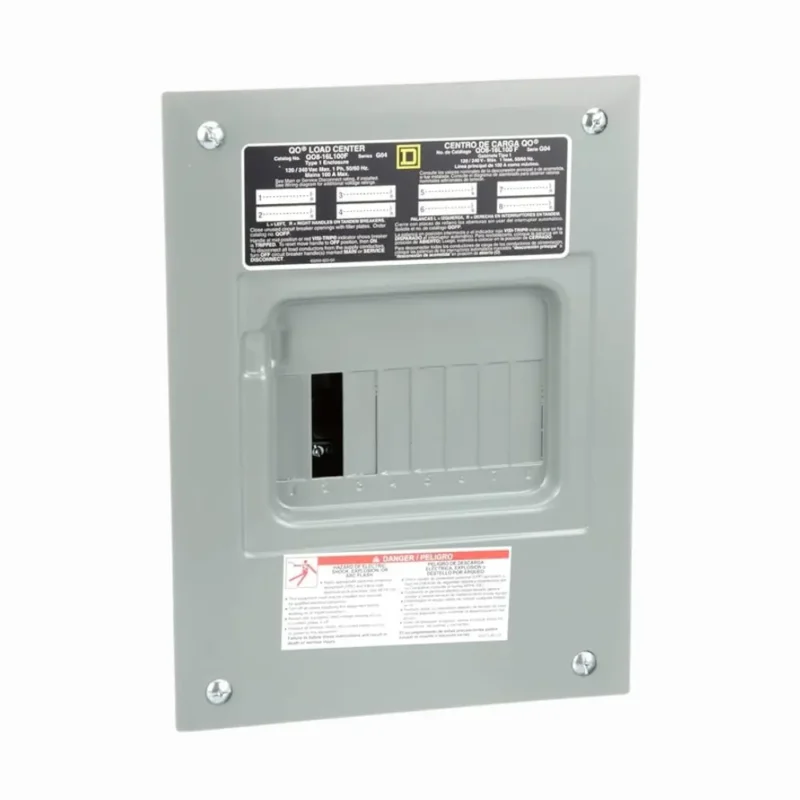 centro de carga QO 6 espacios Square D modelo QO612L100F