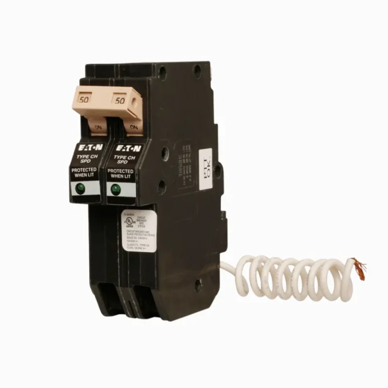 Breaker CH 2x50 con supresor Eaton CHN250SUR