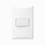 interruptor sencillo Eagle 1000 línea plata 1000-w