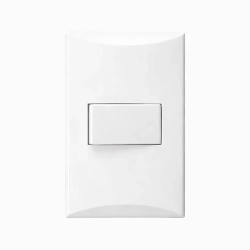 interruptor sencillo Eagle 1000 línea plata 1000-w