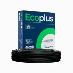 Caja de cable THHN EcoPlus #12 Negro Conducen