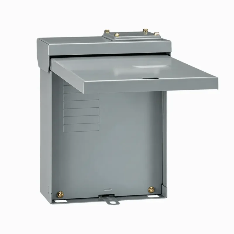 Centro de carga exterior ABB 125A 4 espacios NEMA 3R TL412R1 (2)